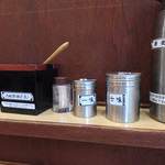 そばの神田 東一屋 - コンディメンツ。