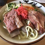 丸吉食堂 - ソーキそば 900円