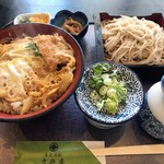 蕎麦酒彩吉兆庵 - かつ丼ランチ