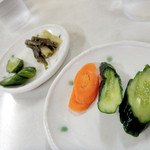 いずみ食堂 - サービスのお漬け物