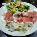 ばぁる・ひらら - パルマハムとニシンのマリネ