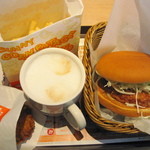 First Kitchen - 【2012-02-04】チキン竜田サンドポテトセット \650→\490