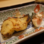 津の守坂 小柴 - クエの西京焼き