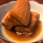 日本酒chintara 燻ト肉 - 料理写真:豚角煮生姜醤油仕立て