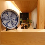 津の守坂 小柴 - カウンター席からの眺め