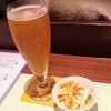 好日堂 - 料理写真:クラフトビールスタートは初めていただく福岡市のブルーマスター「ペールエール」（レギュラー950円）！お通しは300円とお高め。