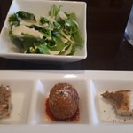 トラットリア ナティーボ - 前菜とサラダ