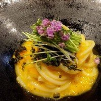 紀風 - 半田そうめん，ウニ，海苔，芽ネギ