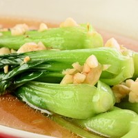 ミニ青梗菜のにんにく醤油炒め