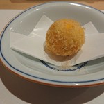 鮨 竜介 - コーンのコロッケ