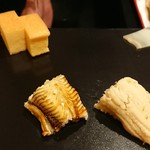 鮨 竜介 - 穴子と玉