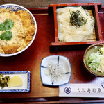 寿司辰 - カツ丼セイロ