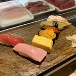 築地 すし兆 - ベーシックな人気のネタがお得に食べられる！