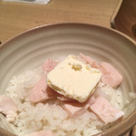銀座 篝 - バターごはん