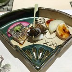 すし松風 - 先附