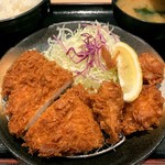 松乃家 - ロースかつ&唐揚げ定食