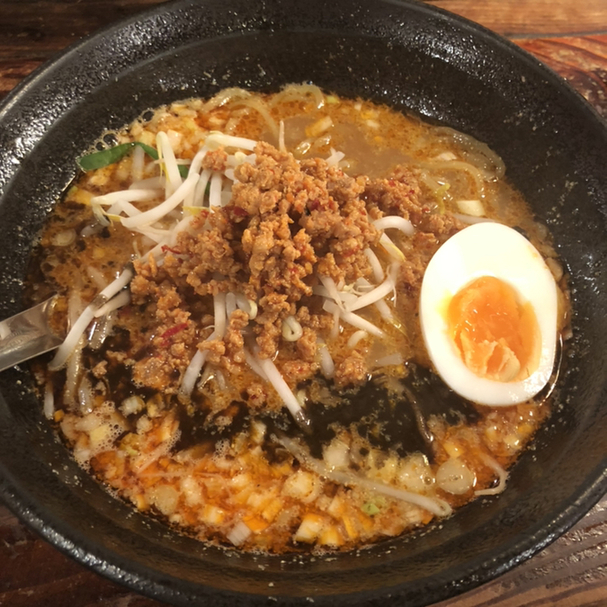 担々麺 梟 フクロウ 薬院大通 担々麺 食べログ