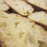 ル・プチメック - レモンと白チョコのセーグルの断面あっぷ