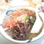 らーめん 月のうさぎ - 黒龍麺800円