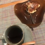 裕の輪 - デザートはティラミス。丁寧に入れられたコーヒーが美味しい