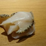 すし幸徳 - つぶ貝様。うまいな～。