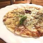 ぼちぼちいこか - サルサピザ 630yen