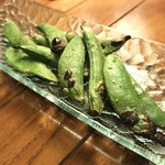 ぼちぼちいこか - スナップえんどう焼 ドアップ