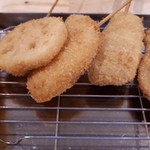 串カツ田中 - 串カツ5本セット640円