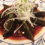 福建家庭料理 旬の香 - 「ピータン」：台湾の最高級・松花ピータンが、一皿280円！チーズのような濃厚感♪