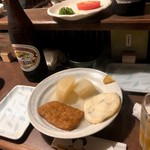 おかめ - キリンラガービール＆おでん