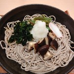 蕎麦と酒菜 穂ろ香 - おろし椎茸ぶっかけ