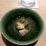 匠 進吾 - 追加で、おつまみにつぶ貝、つぶ貝の肝