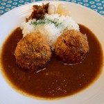たいよう - メンチカツカレー
