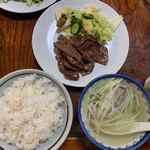 【牛タン定食…1,200円】◎2019/8