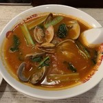 太陽のトマト麺 - 太陽のボンゴレ麺ヾ(＾。.^*)¥820円.｡.:*☆