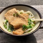 讃岐うどん がもう - うどん小＋油揚げ(250円)