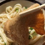 讃岐うどん がもう - うどん小＋油揚げ(250円)