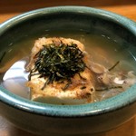 Kakurega Kappou Kisetsu Ryouri Hanasato - 煮やっこ　　　豆腐を崩しながら鰹出汁と共に！