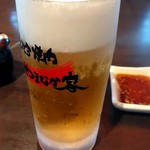 Yakiniku Reimen Yamanakaya - やっぱり生ビール 550円・税別