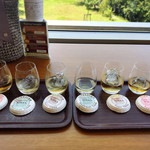 ニッカウヰスキー 余市蒸溜所 - 6通りの飲み方をメニュー通り作りました。