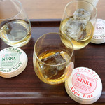 ニッカウヰスキー 余市蒸溜所 - 香り抜け防止にそれぞれ蓋つき