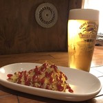 ぼちぼちいこか - お通し＆生ビール 500yen