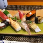 玄海鮨 - ちょっと引きで