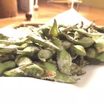 ぼちぼちいこか - 丹波の黒枝豆炭焼 680yen