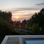 瀬戸内リトリート 青凪 - "THE BLUE"からの夕景