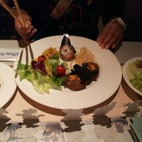 オチェーアノ - サラダはとても豊富です^^*