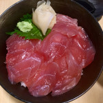 いかす家 魚有てん - 鉄火丼 (並)  500円(税別)(2019.09.現在)