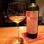 奈良屋町 青 - すっぽんのコンソメスープに合わせたオレンジワイン