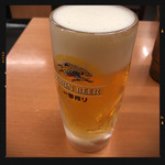 日高屋 - 生ビール