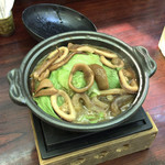 日本料理魚七 - ●いかとレタスのまんでがん焼き¥800税別